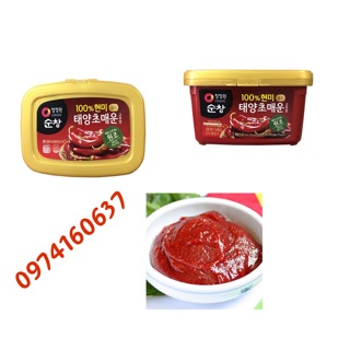 Hộp 1Kg Tương Ớt Cay Taeyangcho Daesang Hàn Quốc