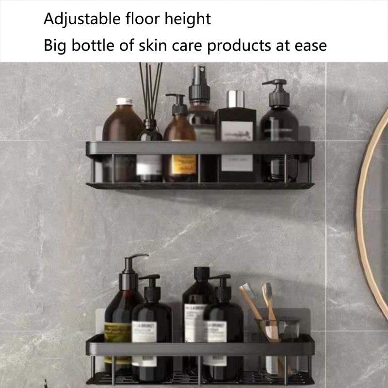 Giá Đỡ Dầu Gội Gắn Tường Tiện Dụng Cho Phòng Tắm / Nhà Bếp