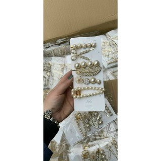 set kẹp tóc 5-6 món phụ kiện thời trang