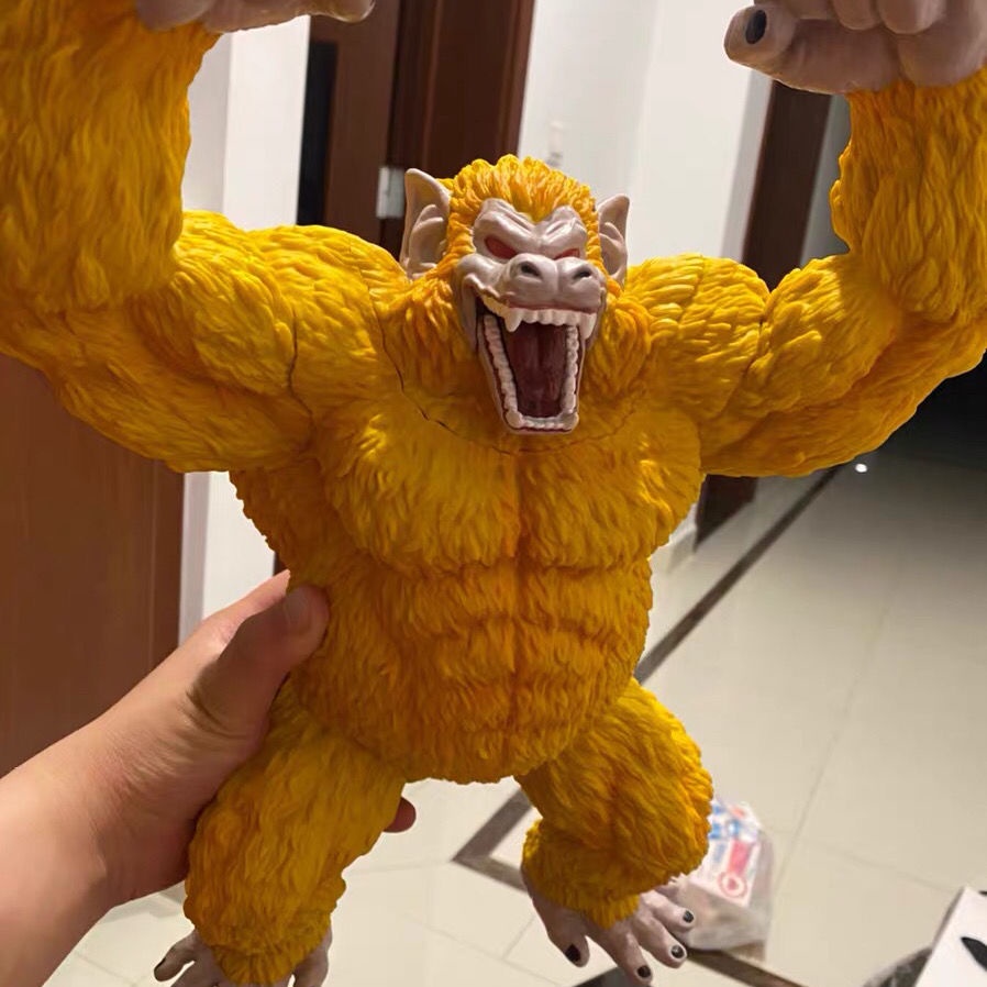 Mô hình khỉ đột vàng oozaru apafa saiyan goku vegeta cao 40cm, nặng 2kg3 - dragon ball