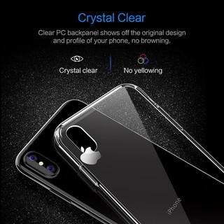 Ốp lưng chống sốc IPhone X | IPhone Xs Max - Ốp dẻo trong suốt