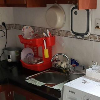KỆ CHÉN NHỰA CÓ KHAY THOÁT NƯỚC DUY TÂN
