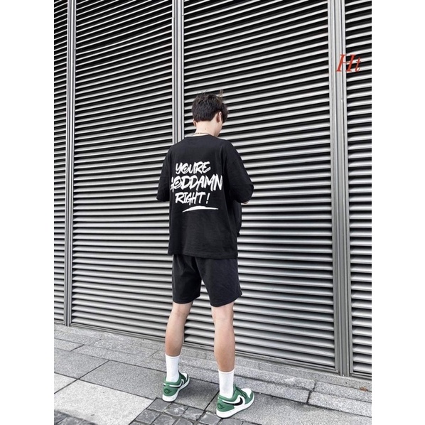 Áo phông RIGHT in lưng HT12