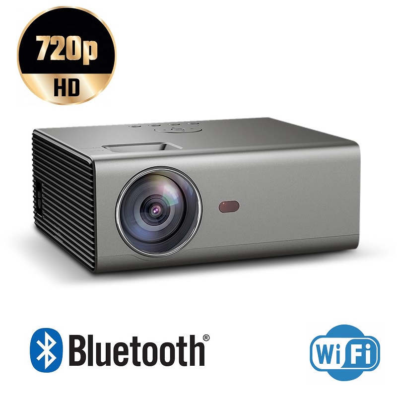 Máy chiếu HD RD825 kết nối không dây với điện thoại, máy tính hỗ trợ tiếng Việt - Projector RD825