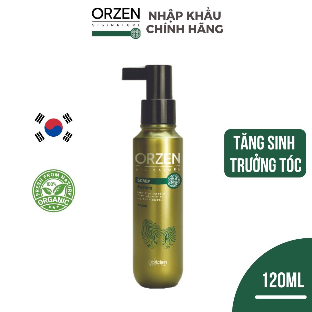 Tẩy tế bào chết da đầu Orzen Scalp Peeling 120ml