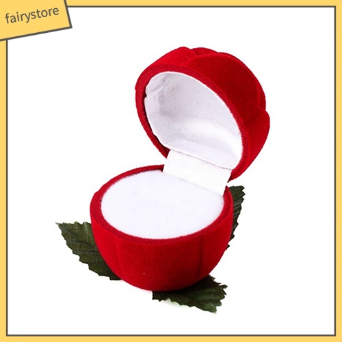 Hộp Đựng Trang Sức Hình Hoa Hồng Đỏ Giá Đỡ
