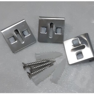 Compo 5 bộ kẹp treo gương nhà tắm