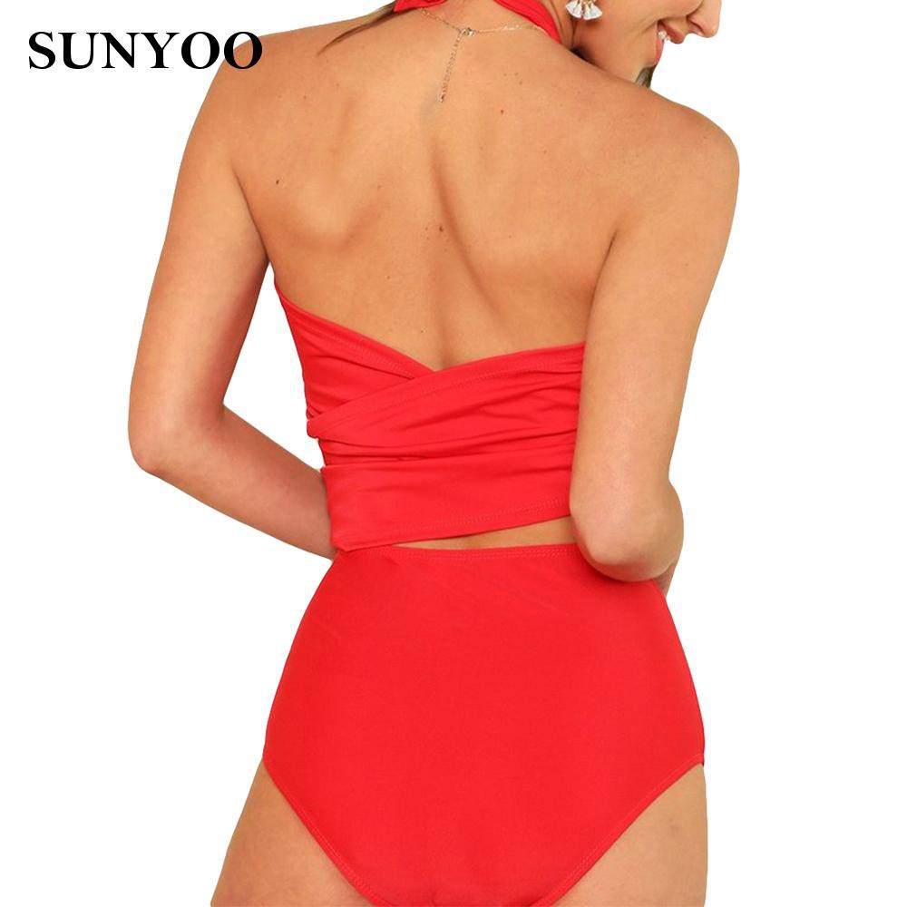 Bộ Bikini 1 Mảnh Đan Dây Chéo Quyến Rũ Cho Nữ | BigBuy360 - bigbuy360.vn