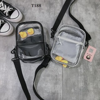 ORDER Túi đeo trong suốt vịt vàng