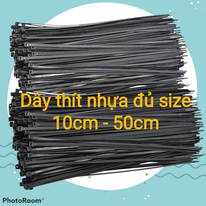 DÂY RÚT NHỰA 5mm,độ dài 10-15-20-25-30-40-50cm, dây thít siêu chắc rút gọn,cao cấp giá sỉ rẻ toàn quốc