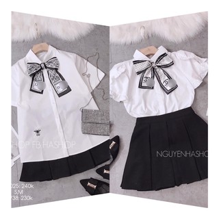 Sét Sơ mi bigsize Kim Ngân từ 50kg đến 100kg (M/L/XL/XXL)(Sét bộ)