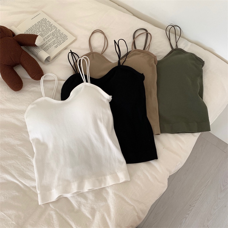 Áo croptop SUXI trễ vai màu sắc đơn giản chất liệu cotton cao cấp thời trang dành cho mùa hè