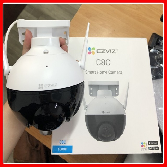 Camera IP WiFi PTZ C8C EZVIZ 2.0MP Ngoài Trời FullHD 1920x1080 Có màu ban đêm - Chính hãng | BigBuy360 - bigbuy360.vn