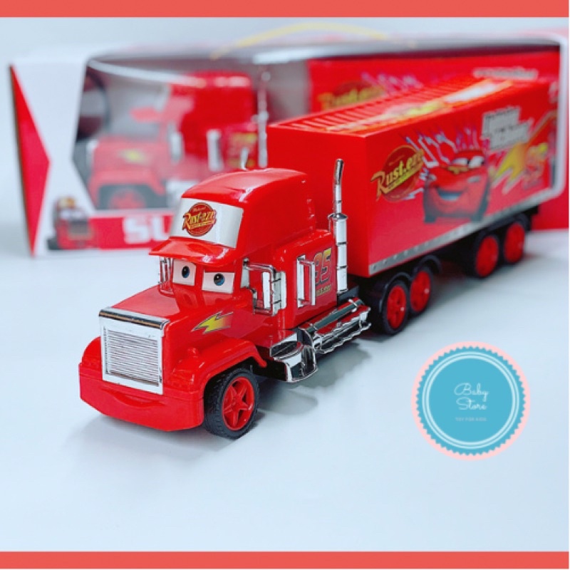 Đồ Chơi Xe Ô Tô Điều Khiển  - Xe Container Lingning MC Queen. Xe Điều Khiển Từ Xa MC Queen Díney Cho