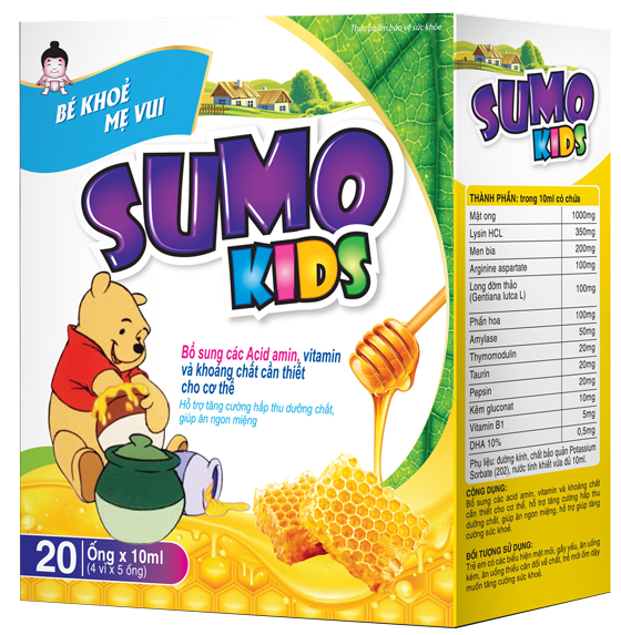 Sumo Kids  Kích thích tiêu hóa giúp trẻ ăn ngon