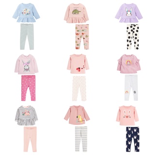 TH99  tổng hợp bộ đồ bé gái dài tay họa tiết xinh xắn phối bèo duyên dáng của Little Maven