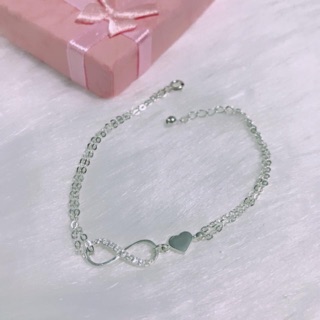 Lắc tay bạc Vô cực