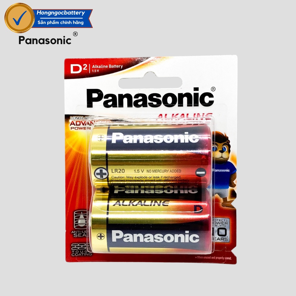 Pin Đại panasonic Alkaline 1,5V Nhập khẩu NHẬT BẢN Hàng Chính hãng