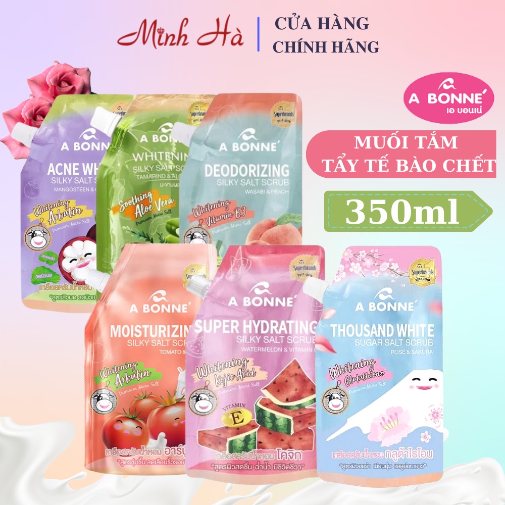 Muối tắm tẩy tế bào chết A Bonne Thái Lan 350g dòng cao cấp