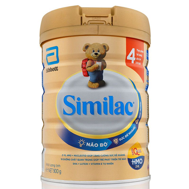 Sữa bột Similac HMO mẫu mới step 4 900g