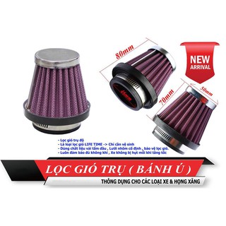 Lọc gió trụ bánh ú KN 1:1