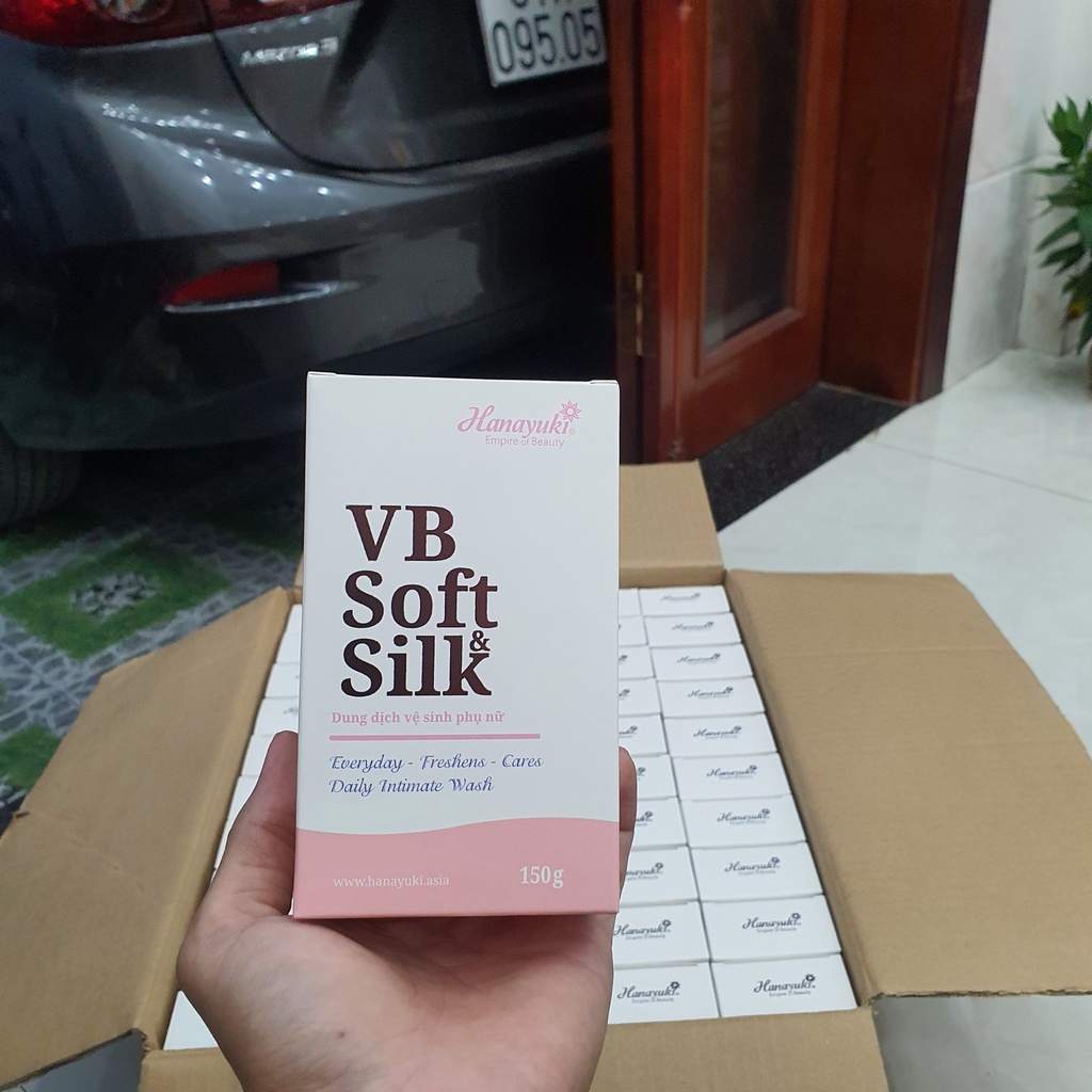 (Chính hãng)Dung dịch vệ sinh Hanayuki VB HỒNG 150g