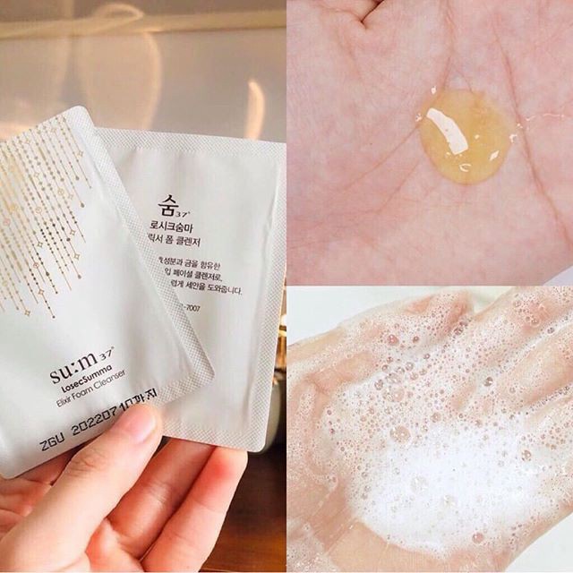 Gói Sample Sữa Rửa Mặt Tái Sinh Sum37 LosecSumma Elixir Foam Cleanser | BigBuy360 - bigbuy360.vn