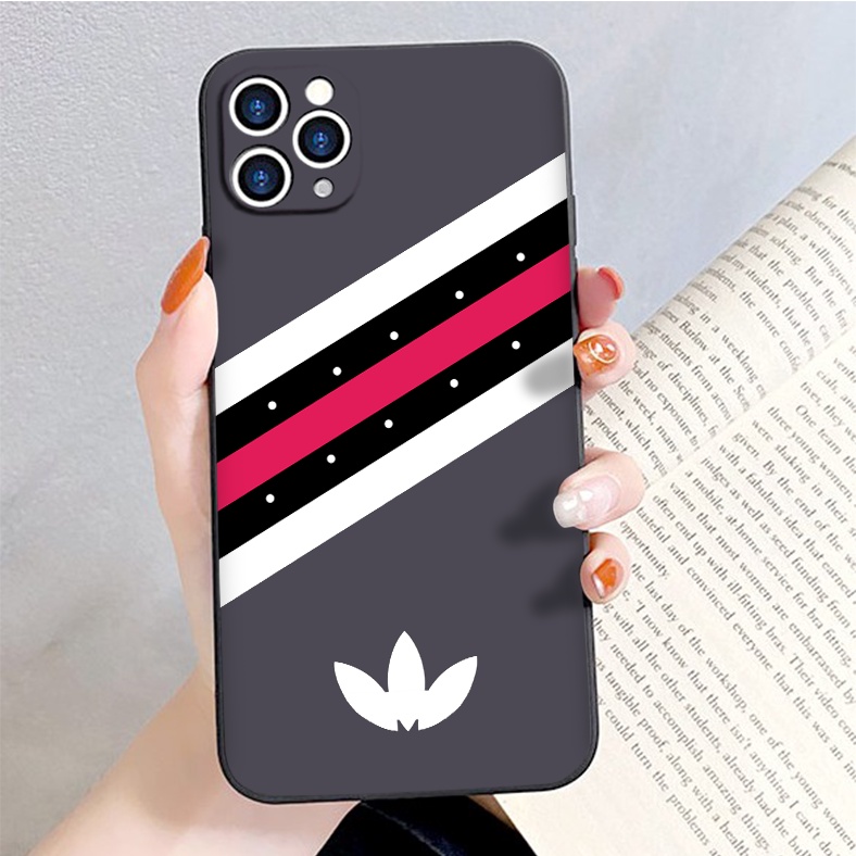 Ốp iphone hot trend Sọc màu Fashion vuông cạnh ốp lưng iphone 6/6splus/7plus/8/8plus/xr/xs/12/13/pro/max/promax tr227