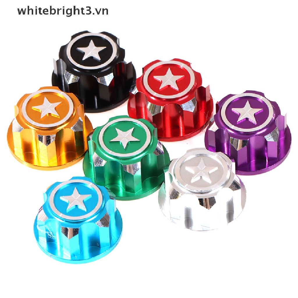 Set 4 đai ốc lục giác 17mm bằng hợp kim nhôm cho xe hơi điều khiển từ xa 1 / 8 X-Maxx Summit