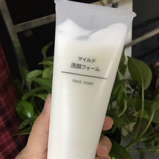 Sữa Rửa Mặt Muji Face Soap Moisture