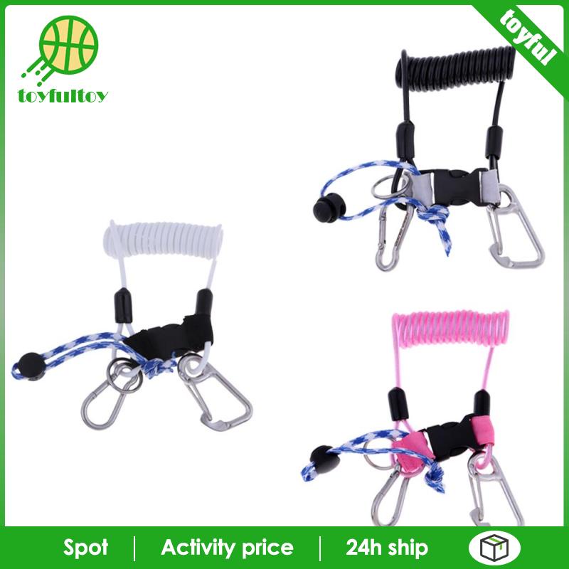 Dây Lò Xo Có Kẹp Chuyên Dụng Cho Máy Ảnh / Đèn Lặn