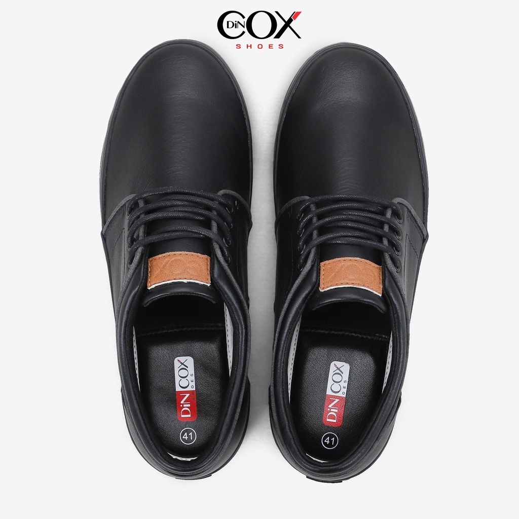 Giày Sneaker Da Nam DINCOX C03 Khí Chất Lịch Thiệp Black