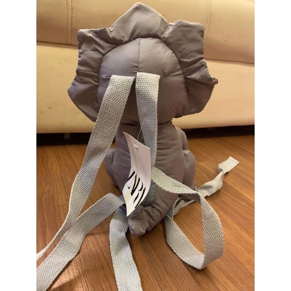 Balo zara khủng long xám cho bé siêu đẹp