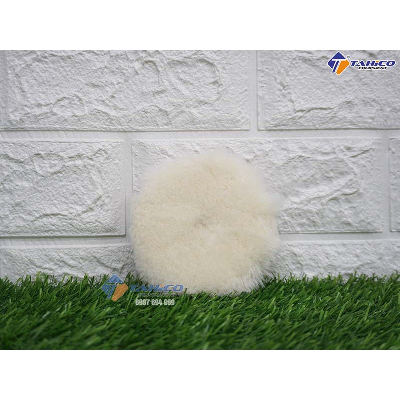 Phớt lông cừu xoắn đánh bóng ⚡ CHÍNH HÃNG⚡ cao cấp loại 3,5,6 inch Wool Cutting Pad - loại bỏ các vết trầy xước