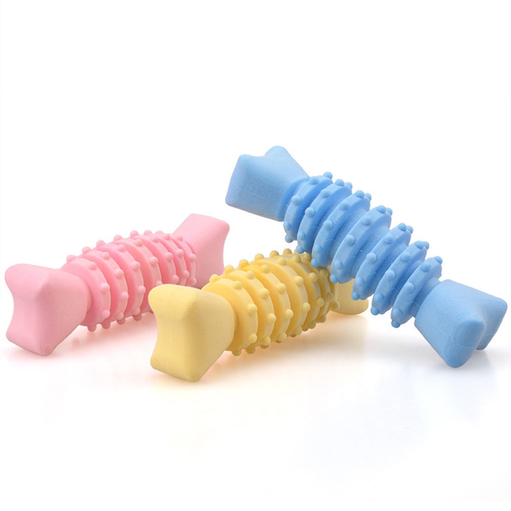 Đồ Chơi Gặm Hình Xương Cá Cho Chó Cưng