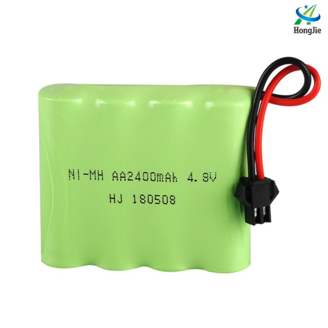 Pin kèm sạc usb 4.8v 2400mah Pin sạc đồ chơi điều khiển giá sỉ