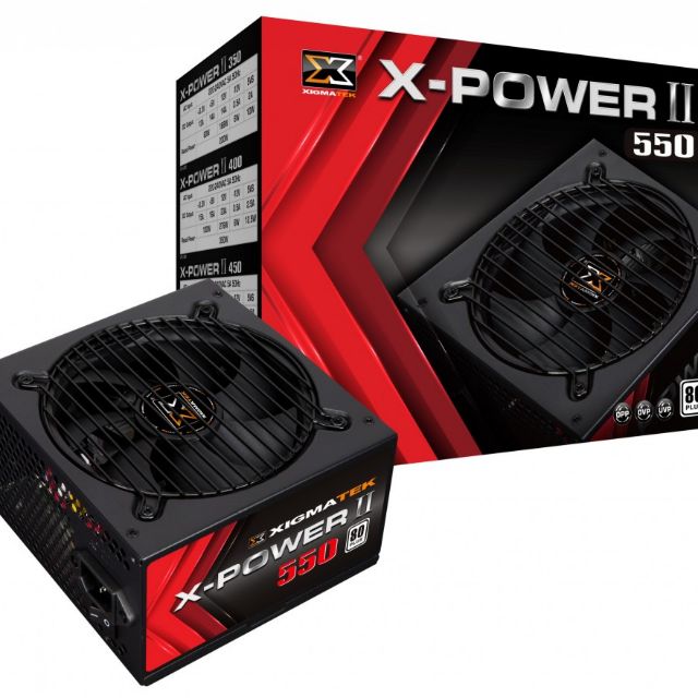 XIGMATEK X-POWER X-550 500w 80PLUS