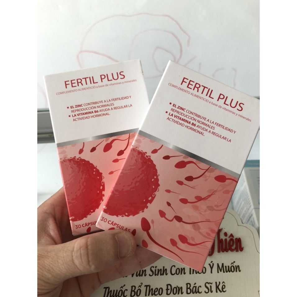 FERTIL PLUS-Viên nén hỗ trợ cải thiện chất lượng tế bào trứng