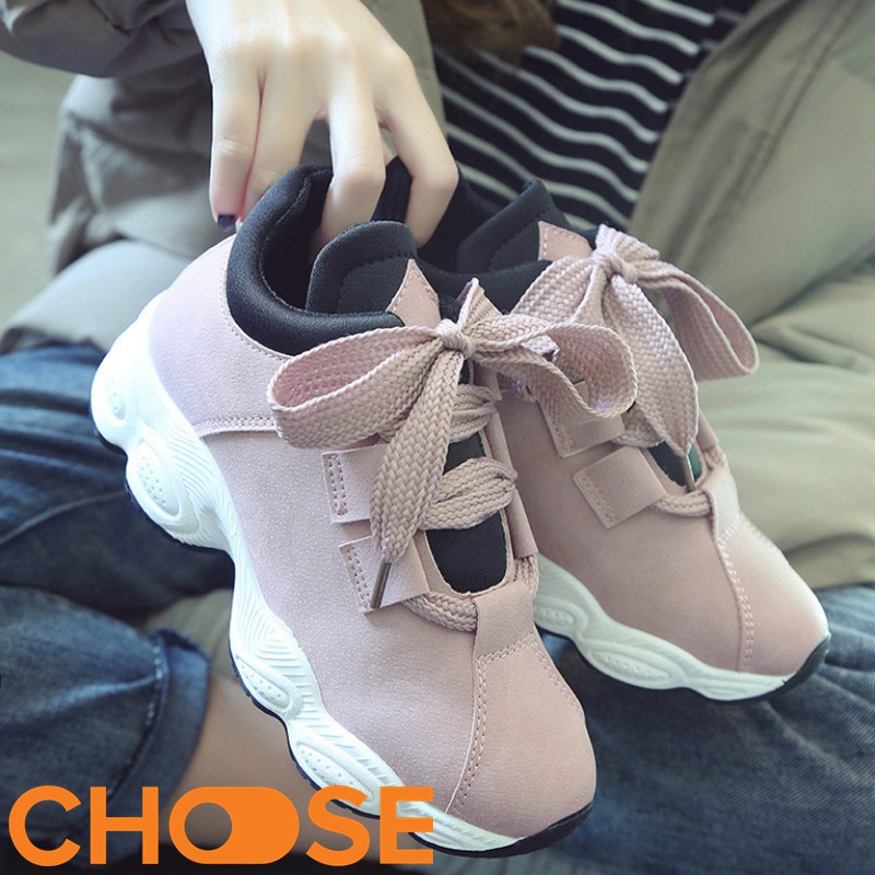 Giày Nữ Vải Thể Thảo Lười sneaker Choose Đế Cao Su Đúc Nguyên Khối Giày Tăng Chiều Cao✔️GK9K1 | BigBuy360 - bigbuy360.vn