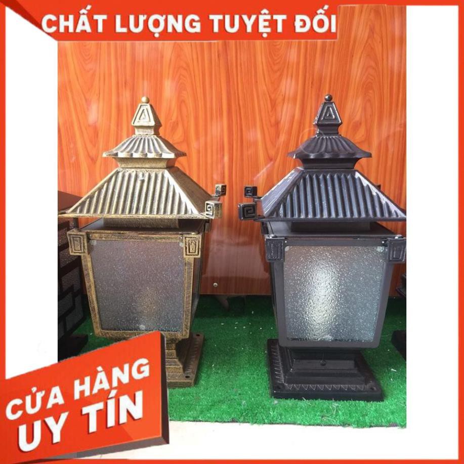 [Giá Rẻ - Uy Tín]  Đèn trụ cổng: Đèn ngoài trời Nhôm Đúc D300 PH6225