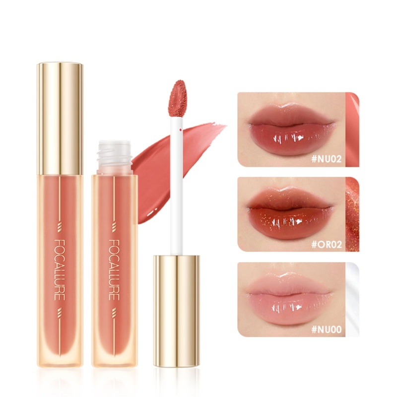 Son Bóng Dạng Lỏng Trong Suốt Có Nhũ Lấp Lánh YOUYO