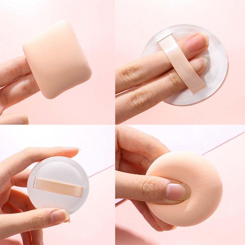 Mút Trang Điểm Ướt / Khô Màu Tím Chuyên Dụng Cho Tán Kem Nền