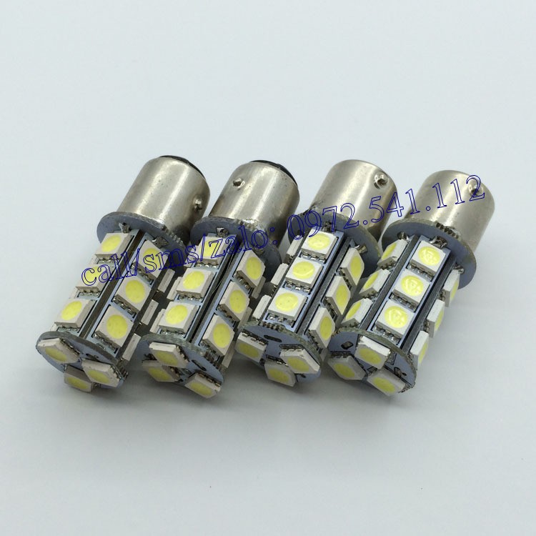 Bóng đèn LED phanh - thắng - đèn hậu ô tô, xe máy 5050