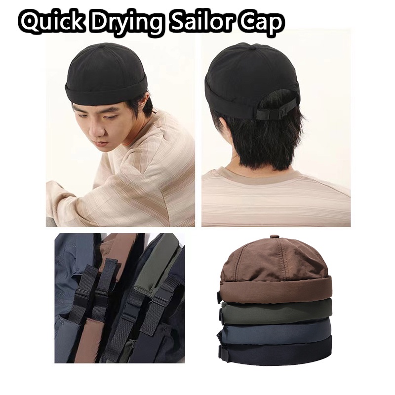 Crosail Mũ Beanie Cotton Màu Trơn Không Vành Phong Cách Vintage Nhiều Màu Sắc Dành Cho Nam Và Nữ
