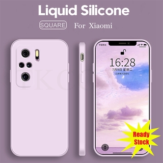 Ốp điện thoại silicone màu trơn thời trang cho Xiaomi Redmi 9 9a 9t K20 K30 K40 Pro