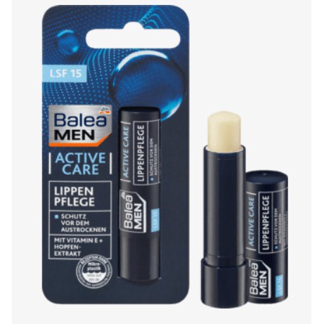 Son dưỡng môi Balea Đức 4,8g dưỡng ẩm mềm mại cho môi khô, da nhạy cảm - Gemizy Shop