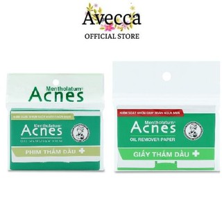 Giấy, Phim Thấm Dầu Acnes Kiểm Soát Nhờn Hiệu Quả