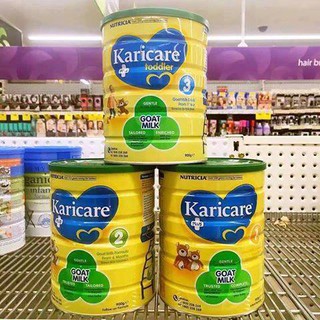 Sữa dê karicare + goats milk 900g xách tay úc