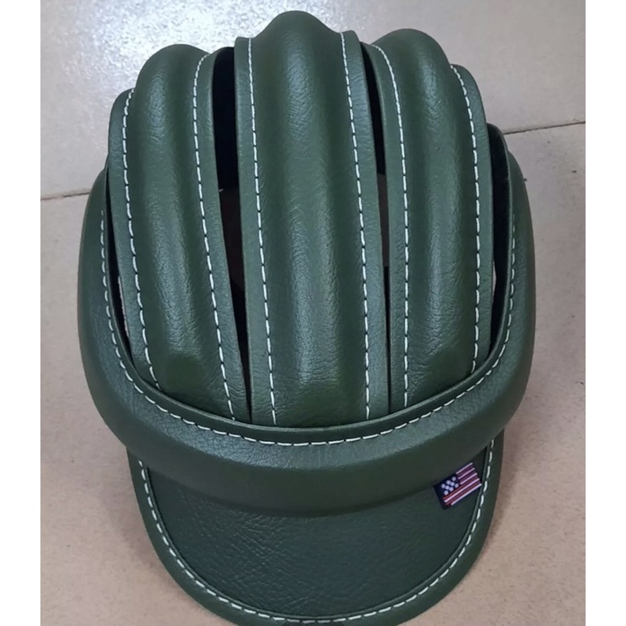 Mũ bảo hiểm phao hơi xe đạp,xe máy 3 sọc người lớn