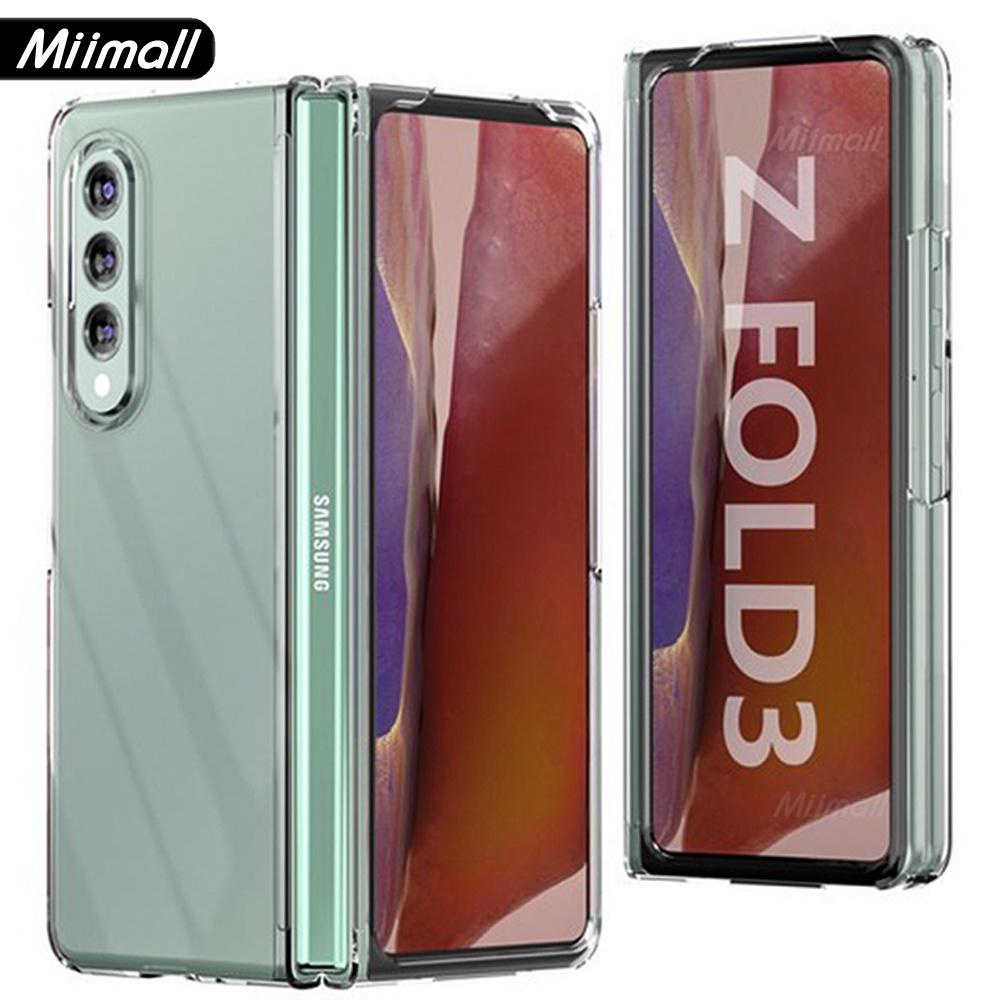 Ốp Lưng Cứng Trong Suốt Cho Samsung Galaxy Z Fold 3 - 5G, Z Fold 4 - 5G. Ốp 2 Mặt Trước Sau, Filo Shop